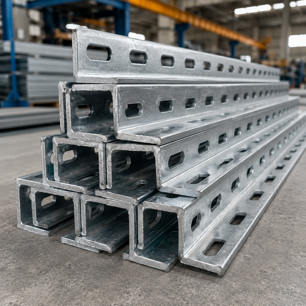 Steel Slotted Angle